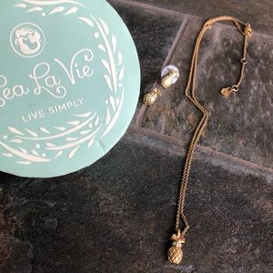 Spartina Necklace & Earring Set